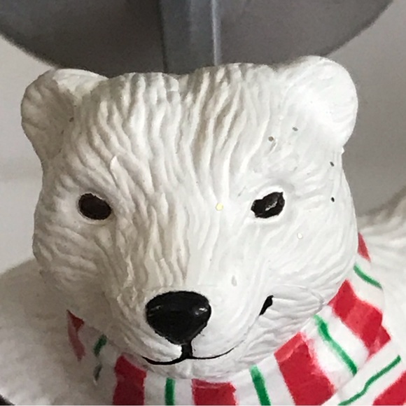 Coca Cola Polar Bear on Bottle Opener Polar Bear Collection Ornament -VTG - 1995 - Picture 6 of 12